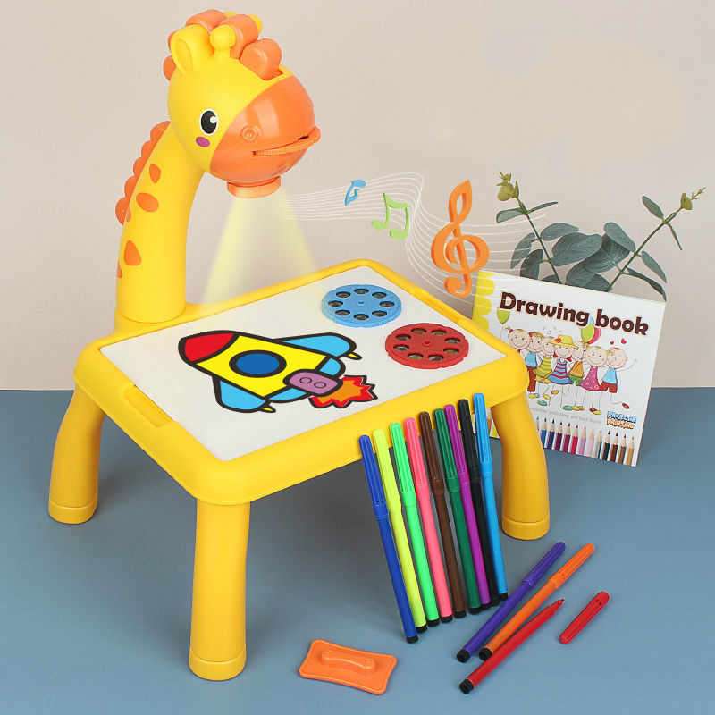 Children Led Projector Painting/Art Drawing Table. - FIZZ.COM.BD